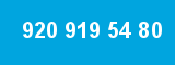 920 919 54 80 920 919 54 80